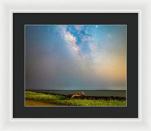 Milky Dock - Framed Print