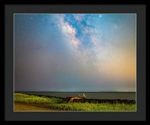 Milky Dock - Framed Print