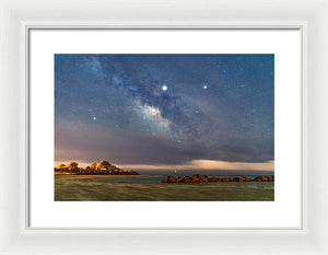 Milky Fort - Framed Print