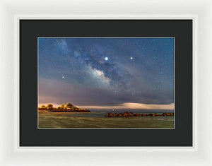 Milky Fort - Framed Print