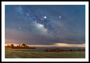 Milky Fort - Framed Print