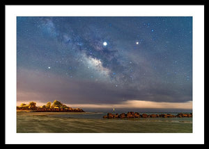 Milky Fort - Framed Print