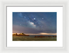 Load image into Gallery viewer, Milky Fort - Framed Print
