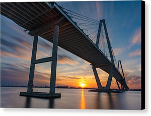 Motion Bridge - Canvas Print