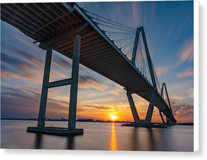 Motion Bridge - Canvas Print