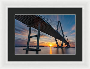 Motion Bridge - Framed Print
