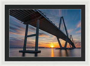 Motion Bridge - Framed Print