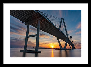 Motion Bridge - Framed Print