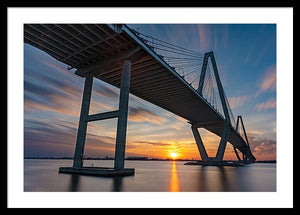 Motion Bridge - Framed Print
