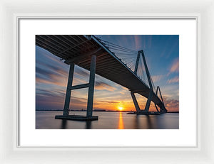 Motion Bridge - Framed Print
