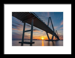 Motion Bridge - Framed Print