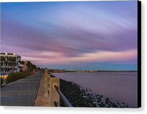 Purple Battery - Canvas Print