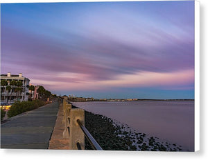 Purple Battery - Canvas Print