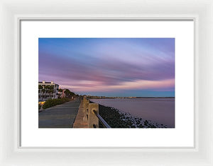 Purple Battery - Framed Print