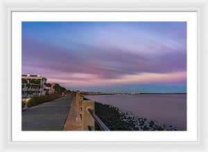 Purple Battery - Framed Print