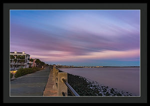 Purple Battery - Framed Print