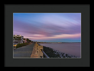 Purple Battery - Framed Print