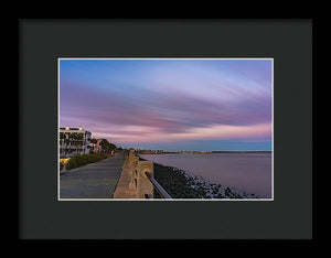 Purple Battery - Framed Print