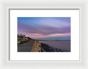 Purple Battery - Framed Print