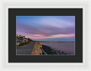 Purple Battery - Framed Print