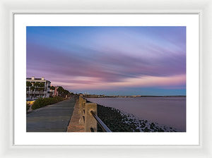 Purple Battery - Framed Print