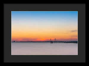 Quiet Sunset - Framed Print