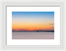 Load image into Gallery viewer, Quiet Sunset - Framed Print