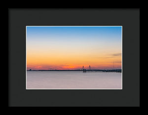 Quiet Sunset - Framed Print