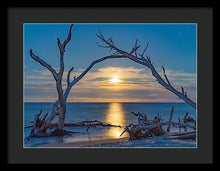 Load image into Gallery viewer, Rising Moon - Framed Print