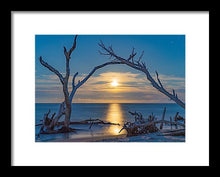 Load image into Gallery viewer, Rising Moon - Framed Print