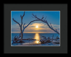 Rising Moon - Framed Print