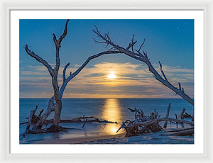 Rising Moon - Framed Print