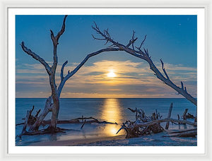 Rising Moon - Framed Print