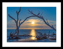 Load image into Gallery viewer, Rising Moon - Framed Print