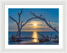 Load image into Gallery viewer, Rising Moon - Framed Print