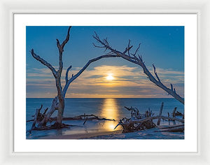 Rising Moon - Framed Print