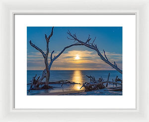 Rising Moon - Framed Print