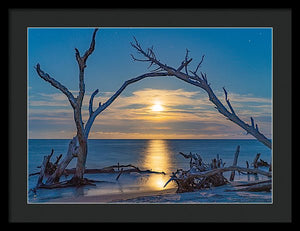 Rising Moon - Framed Print