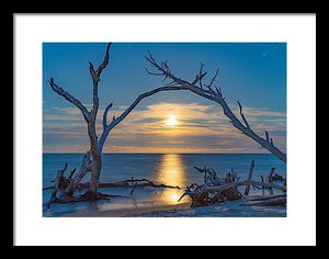Rising Moon - Framed Print