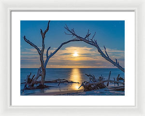 Rising Moon - Framed Print