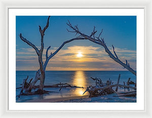 Rising Moon - Framed Print