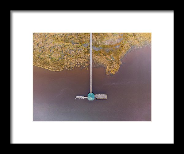Sky Dock Framed Print