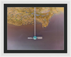 Sky Dock - Framed Print