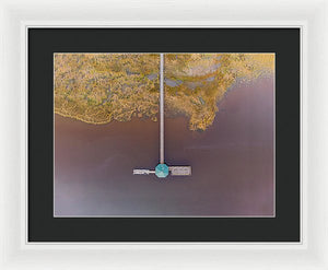 Sky Dock - Framed Print