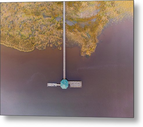 Sky Dock  Metal Print