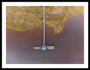 Sky Dock - Framed Print