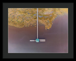 Sky Dock - Framed Print