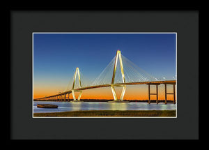 Still Bridge - Framed Print