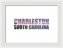 Load image into Gallery viewer, The Battery Letters - Framed Print