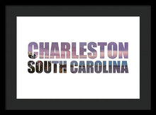 Load image into Gallery viewer, The Battery Letters - Framed Print